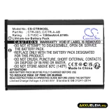 Utángyártott Nintendo Játékkonzol Li-ion akkumulátor 3.7V 1300mAh CTR-003, C/CTR-A-AB - CameronSino