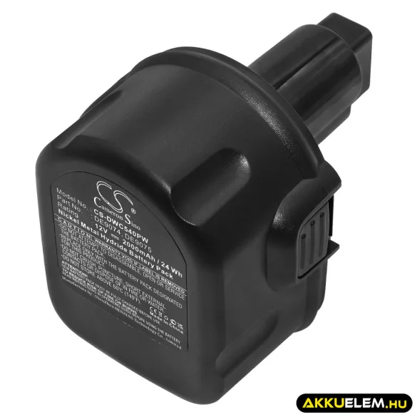 Utángyártott Würth szerszámgép Ni-MH akkumulátor 12V 2000mAh - CameronSino