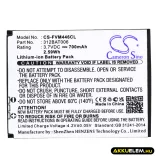Utángyártott FRITZ!Fon Vezeték nélküli telefon Li-ion akkumulátor 3.7V 700mAh 312BAT006 - CameronSino