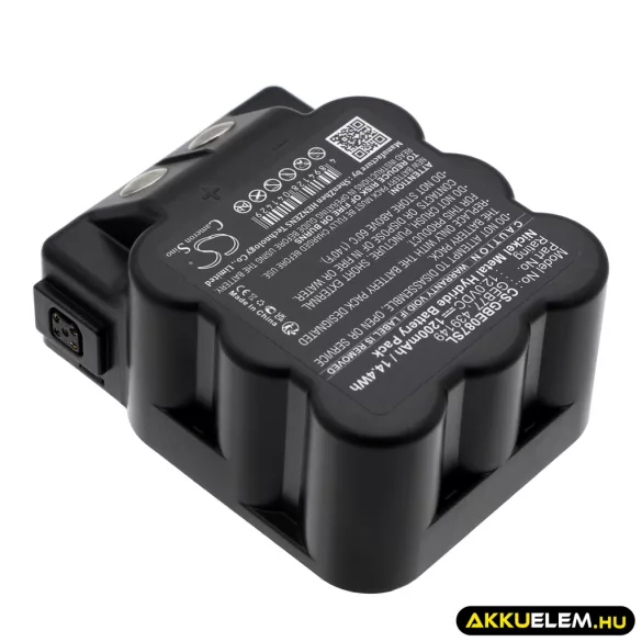 Utángyártott Leica egyéb Ni-MH akkumulátor 12V 1200mAh GEB77, 439149 - CameronSino