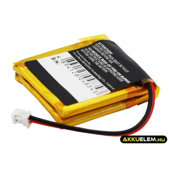 Utángyártott RCA Vezeték nélküli telefon Li-Polymer akkumulátor 3.7V 500mAh CPP-519Z3 - CameronSino