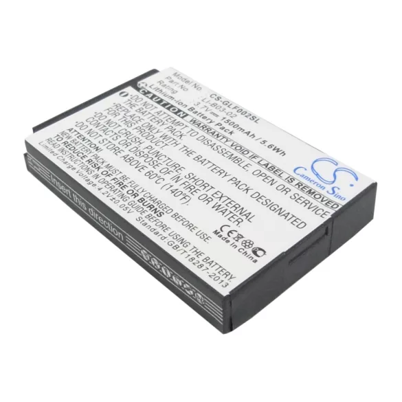 Utángyártott Golf Buddy GPS Li-ion akkumulátor 3.7V 1500mAh LI-B03-02 - CameronSino