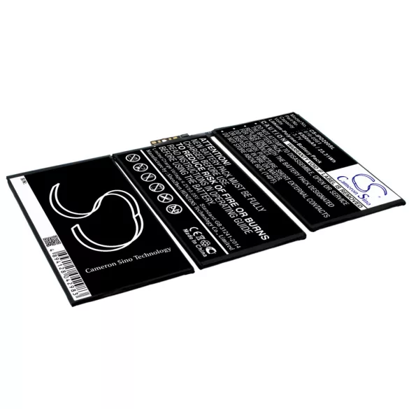 Utángyártott Apple Tablet Li-Polymer akkumulátor 3.7V 6300mAh 616-0561, 616-0559 - CameronSino