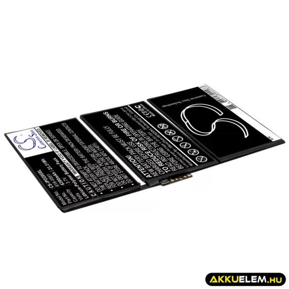 Utángyártott Apple Tablet Li-Polymer akkumulátor 3.7V 6300mAh 616-0561, 616-0559 - CameronSino