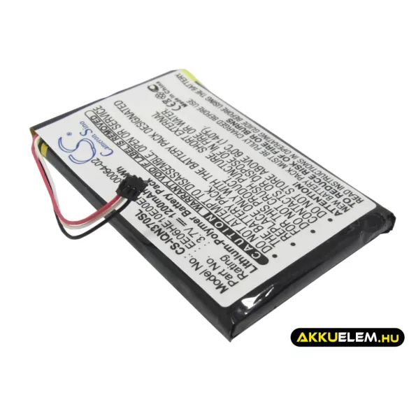 Utángyártott Garmin GPS Li-Polymer akkumulátor 3.7V 1200mAh 361-00064-02, EE06HE10E00EF - CameronSino
