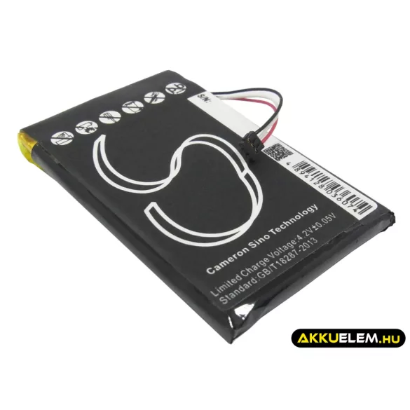 Utángyártott Garmin GPS Li-Polymer akkumulátor 3.7V 1200mAh 361-00064-02, EE06HE10E00EF - CameronSino