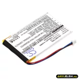 Utángyártott Garmin GPS Li-Polymer akkumulátor 3.7V 1250mAh 010-00657-06 - CameronSino