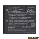 Utángyártott Leica Kamera Li-ion akkumulátor 3.7V 1400mAh BP-DC8, 18706 - CameronSino