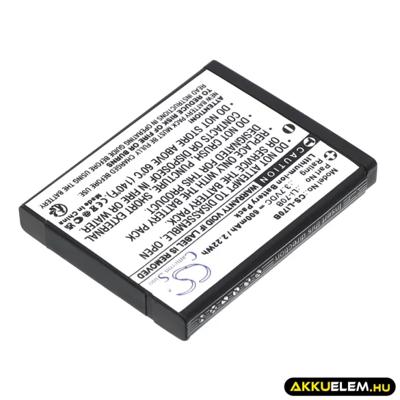 Utángyártott Olympus Kamera Li-ion akkumulátor 3.7V 600mAh Li-70B - CameronSino