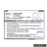 Utángyártott Novatel Wireless Hotspot Li-ion akkumulátor 3.7V 1050mAh 40115114.00, 3-1826107-9 - CameronSino