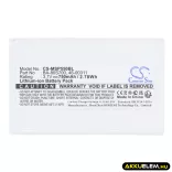 Utángyártott CipherLab Vonalkód szkenner Li-ion akkumulátor 3.7V 750mAh 100845, 33-KB1B3770000L3 - CameronSino
