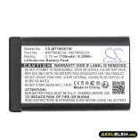 Utángyártott Motorola adó-vevő rádió Li-ion akkumulátor 3.7V 1700mAh NNTN6923A, NNTN6922A - CameronSino