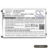 Utángyártott Motorola adó-vevő rádió Li-ion akkumulátor 3.7V 900mAh BAT56557, HCLE4159B - CameronSino
