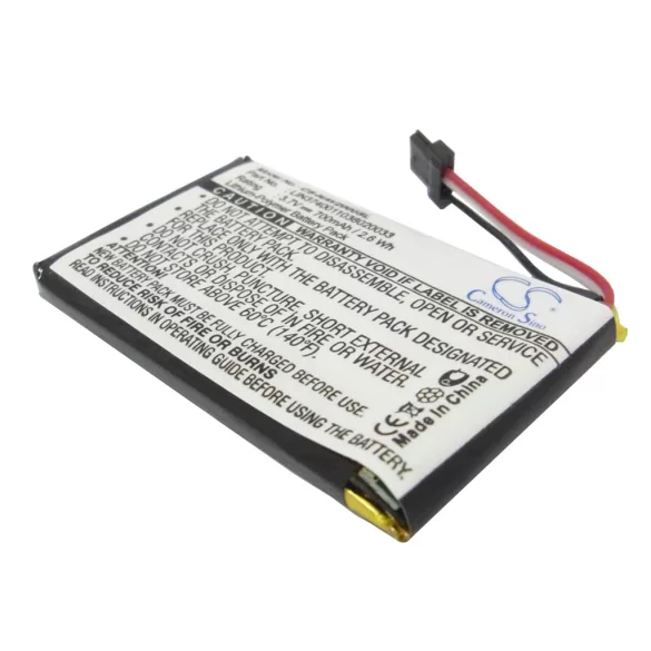 Utángyártott Navigon GPS Li-Polymer akkumulátor 3.7V 700mAh LIN3740011038020033 - CameronSino