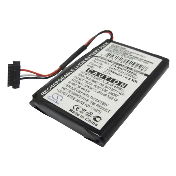 Utángyártott Navman GPS Li-Polymer akkumulátor 3.7V 1230mAh BP/LP1230/11/A0001U, BP/LP1200/11/B0001 MX - CameronSino