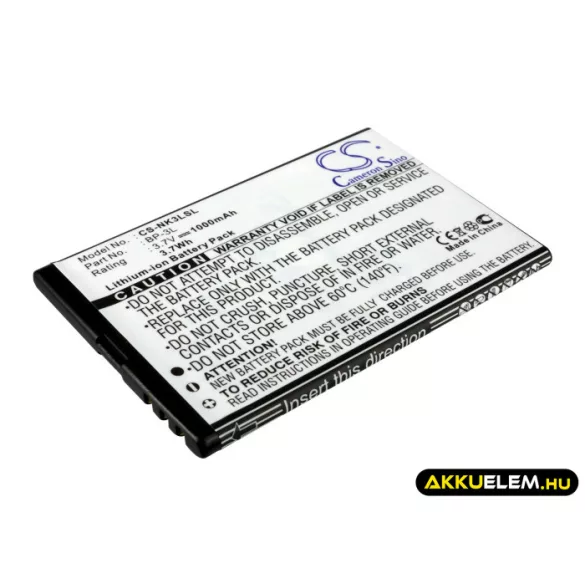 Utángyártott MyPhone mobil Li-ion akkumulátor 3.7V 1000mAh MP-S-V, BS-04 - CameronSino