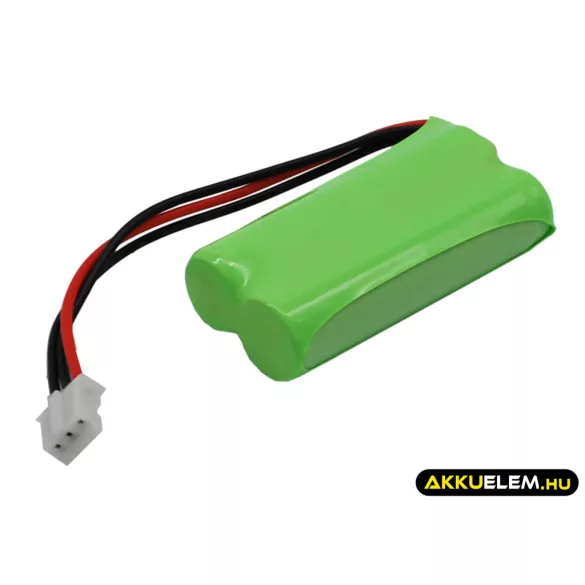 Utángyártott Philips Vezeték nélküli telefon Ni-MH akkumulátor 2.4V 700mAh 2HR-AAAU, H-AAA600X2 - CameronSino