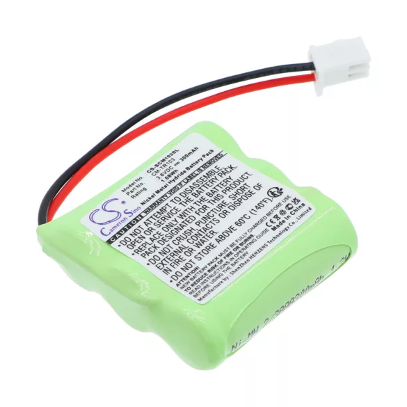 Utángyártott Tri-Tronics Kutyanyakörv Ni-MH akkumulátor 3.6V 300mAh CM-TR103, FPB9595 - CameronSino