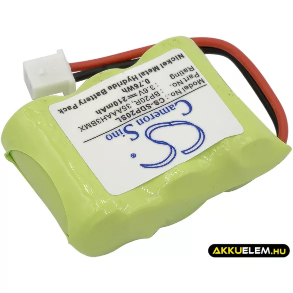 Utángyártott Dogtra Kutyanyakörv Ni-MH akkumulátor 3.6V 210mAh BP20R, 35AAAH3BMX - CameronSino