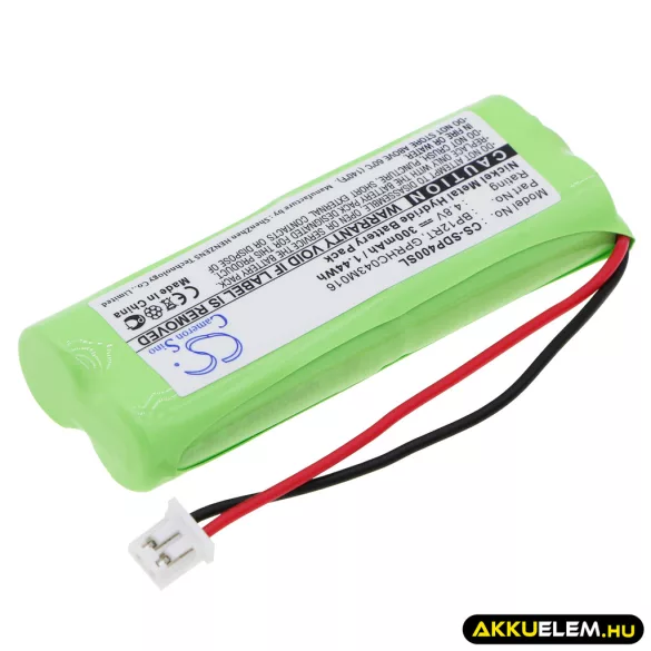 Utángyártott Dogtra Kutyanyakörv Ni-MH akkumulátor 4.8V 300mAh BP12RT, GPRHC043M016 - CameronSino