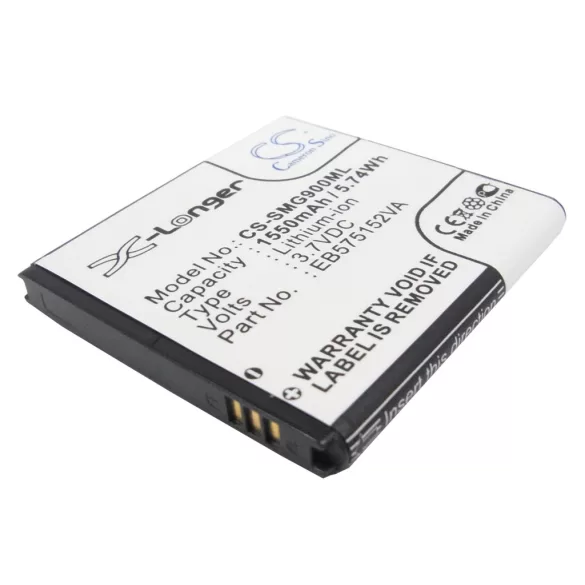 Utángyártott AT&T mobil Li-ion akkumulátor 3.7V 1550mAh EB575152VU, G7 - CameronSino