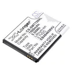   Utángyártott BoostMobile mobil Li-ion akkumulátor 3.7V 1500mAh EB484659VA, EB484659VU - CameronSino