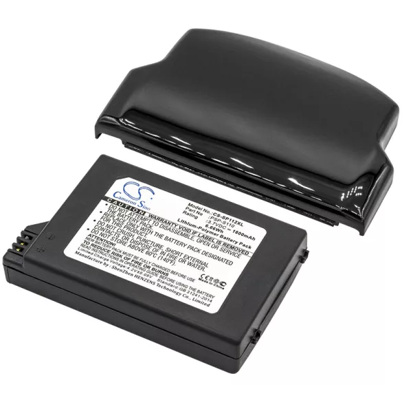 Utángyártott Sony Játékkonzol Li-Polymer akkumulátor 3.7V 1800mAh PSP-S110 - CameronSino