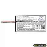 Utángyártott Sony Játékkonzol Li-Polymer akkumulátor 3.7V 850mAh LIP1412, 4-000-597-01 - CameronSino