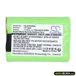 Utángyártott Tri-Tronics Kutyanyakörv Ni-MH akkumulátor 7.2V 700mAh 1272800, 1281100 Rev.B - CameronSino