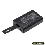 Utángyártott Unitech Vonalkód szkenner Li-ion akkumulátor 3.7V 2200mAh 1400-900001G, 1400-900005G - CameronSino