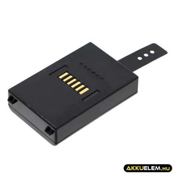 Utángyártott Unitech Vonalkód szkenner Li-ion akkumulátor 3.7V 2200mAh 1400-900001G, 1400-900005G - CameronSino