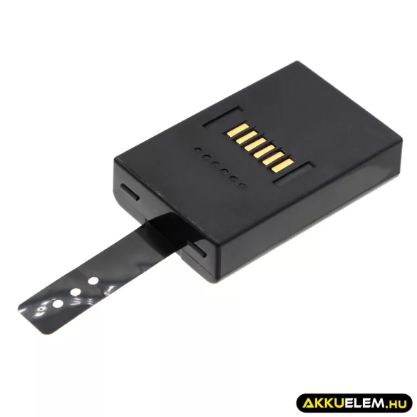 Utángyártott Unitech Vonalkód szkenner Li-ion akkumulátor 3.7V 2200mAh 1400-900001G, 1400-900005G - CameronSino