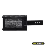 Utángyártott Unitech Vonalkód szkenner Li-ion akkumulátor 3.7V 2200mAh 1400-900001G, 1400-900005G - CameronSino