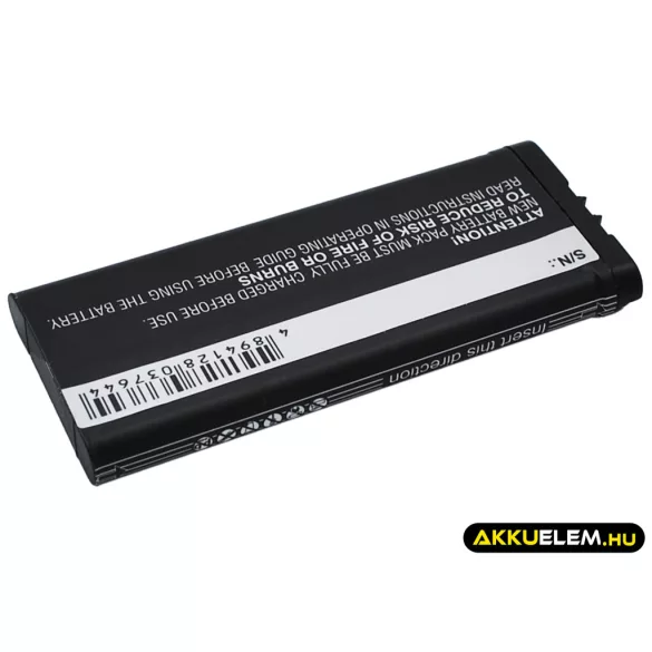 Utángyártott Nintendo Játékkonzol Li-ion akkumulátor 3.7V 900mAh UTL-003, C/UTL-A-BP - CameronSino
