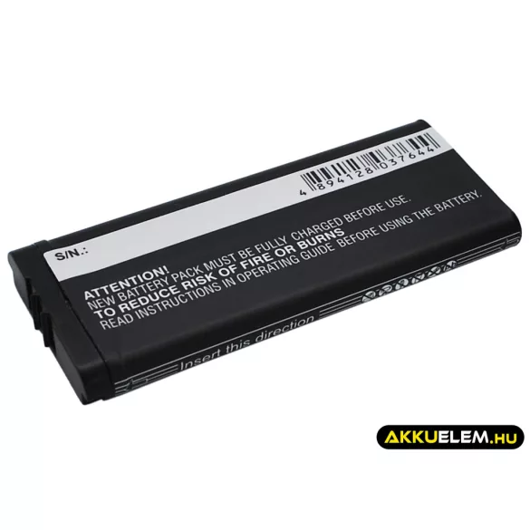 Utángyártott Nintendo Játékkonzol Li-ion akkumulátor 3.7V 900mAh UTL-003, C/UTL-A-BP - CameronSino