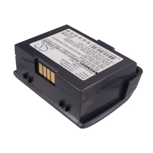 Utángyártott VeriFone Fizetési terminál Li-ion akkumulátor 7.4V 1800mAh 24016-01-R, LP103450SR-2S - CameronSino