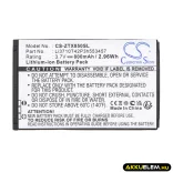 Utángyártott ZTE mobil Li-ion akkumulátor 3.7V 800mAh Li3710T42P3h553457, li3714T42P3h-653457 - CameronSino