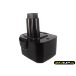 Utángyártott Black & Decker szerszámgép Ni-MH akkumulátor 12V 3300mAh PS130, PS130A - CameronSino