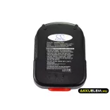 Utángyártott Firestorm szerszámgép Ni-MH akkumulátor 12V 1500mAh FS120B, FSB12 - CameronSino
