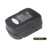 Utángyártott Black & Decker szerszámgép Ni-MH akkumulátor 12V 2000mAh A12, A12-XJ - CameronSino