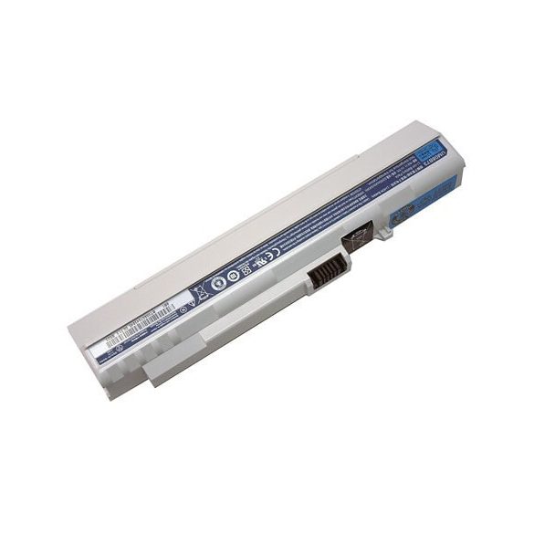 Acer UM08A73 4400mAh fehér notebook akkumulátor utángyártott