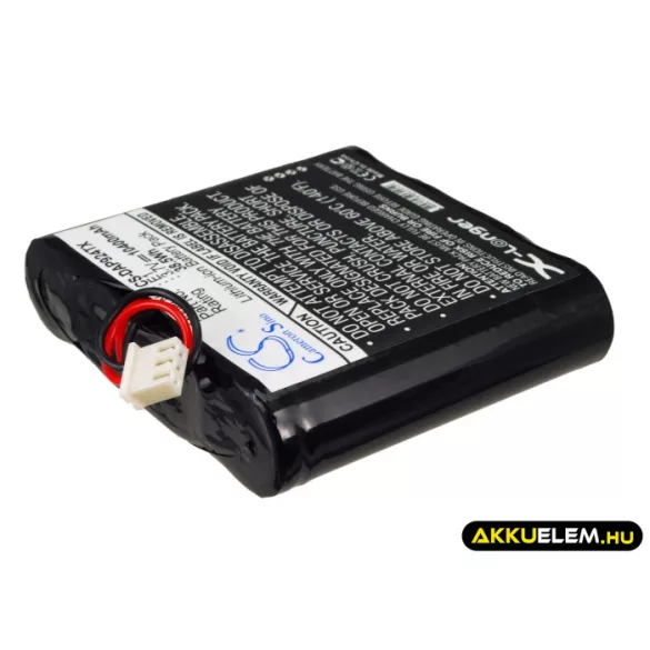 Utángyártott Pure digitális rádió Li-ion akkumulátor 3.7V 10400mAh E1 - CameronSino