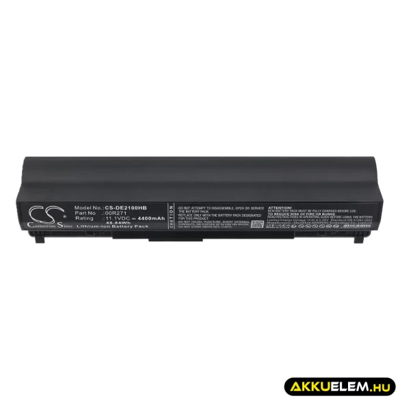 Utángyártott Dell laptop Li-ion akkumulátor 11.1V 4400mAh 00R271, 06P147 - CameronSino