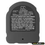 Utángyártott DeWalt szerszámgép Ni-MH akkumulátor 12V 3000mAh 152250-27, 397745-01 - CameronSino