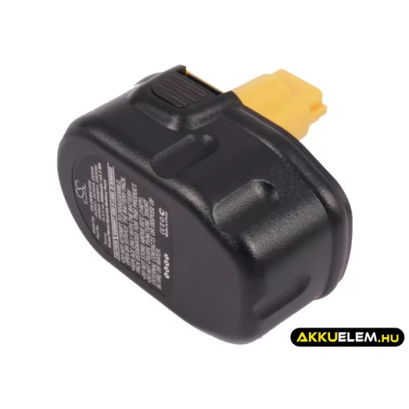Utángyártott DeWalt szerszámgép Ni-MH akkumulátor 14.4V 3000mAh DC9091, DE9038 - CameronSino
