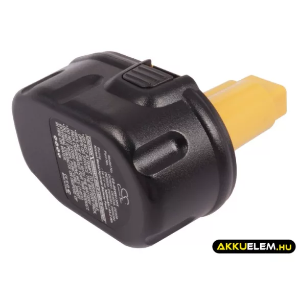 Utángyártott DeWalt szerszámgép Ni-MH akkumulátor 14.4V 3000mAh DC9091, DE9038 - CameronSino