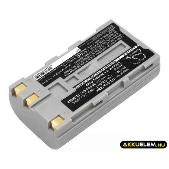 Utángyártott Hioki Vonalkód szkenner Li-ion akkumulátor 7.4V 3000mAh Z1007 - CameronSino
