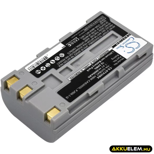 Utángyártott Hioki Vonalkód szkenner Li-ion akkumulátor 7.4V 2600mAh Z1007 - CameronSino