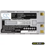 Utángyártott Hioki Vonalkód szkenner Li-ion akkumulátor 7.4V 2600mAh Z1007 - CameronSino
