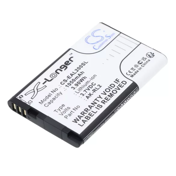 Utángyártott Emporia mobil Li-ion akkumulátor 3.7V 1050mAh AK-RL2, AK-RL2(V1.0) - CameronSino